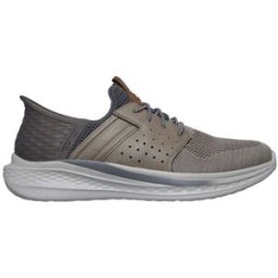 Sneakers Taupe da Uomo Skechers Slade Ocon 44