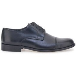 Scarpe Stringate Nere Vera Pelle Pittarello 7705 41