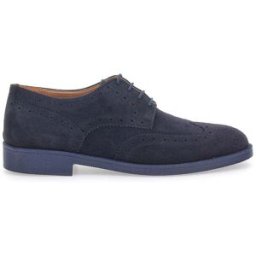 Scarpe Stringate Blu Vera Pelle Longford 595 41
