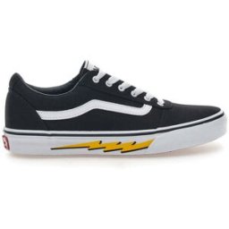 Sneakers Nere e Bianche Con Fulmine Laterale Vans Ward 37