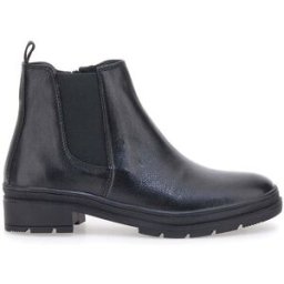 Stivaletti Chelsea neri in vera pelle PRIMA RIGA 602 38