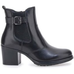 Stivaletti neri in vera pelle con tacco a blocco PITTARELLO CLASS 3047 37