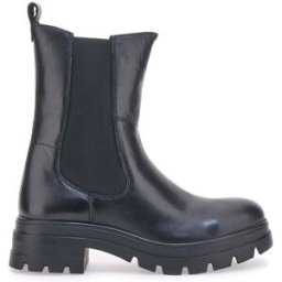 Stivaletti Chelsea Boots Neri Vera Pelle Pittarello 14110 37