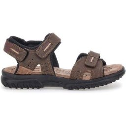 Sandali Sportivi Marroni Con Sottopiede in Pelle Marmaduke 3333 41