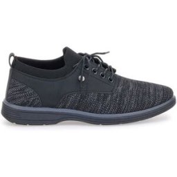 Scarpe Stringate Nere Con Tomaia Mesh Johes Land 411215 41
