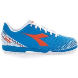 Scarpe da Calcio Azzurre con Logo Arancione Diadora Pichichi 6 Tf Jr 39
