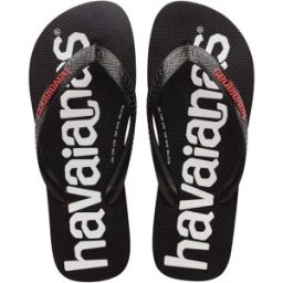 Ciabatte Infradito Havaianas Top Logomania Black 43/44