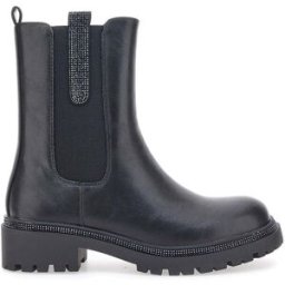 Stivaletti Neri Chelsea Con Cerniera Me & Me RQ23WG1 38