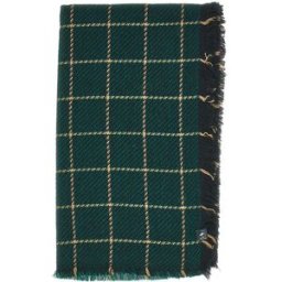 Sciarpa Verde a Quadri Basile 0149/U --