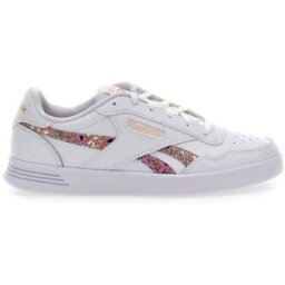 Sneakers Bianche e Rosa Con Brillantini Reebok Court Advance 36