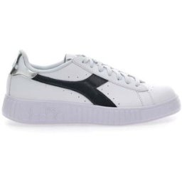 Sneakers Bianche con Fregio Nero Diadora Step P Teamtime 37