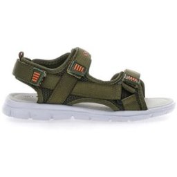 Sandali Verde Militare con Fasce Regolabili con Velcro Superga 83478 26