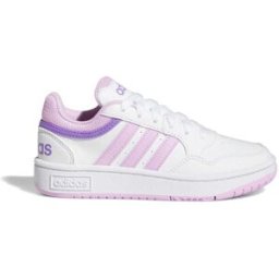 Sneakers Rosa con Dettagli Bianchi Adidas Hoops 3 K 38⅔