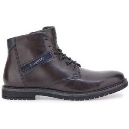 Stivaletti marroni con cerniera e lacci BUGATTI 3358373C4000 44