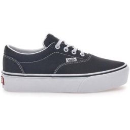 Sneakers Nere e Bianche con Platform Vans Doheny Platfor 37