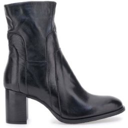 Stivaletti Neri Con Tacco 8 Cm In Vera Pelle Pittarello Must Have P26206 36