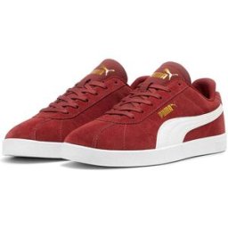 Sneakers rosse con logo bianco Puma Club II 44½