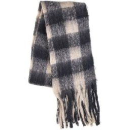 Sciarpa a Quadri Neri/Bianchi Pittarello 1220 --