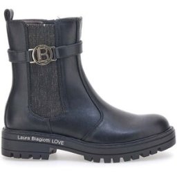 Stivaletti Chelsea Boots Neri Laura Biagiotti 8632 32