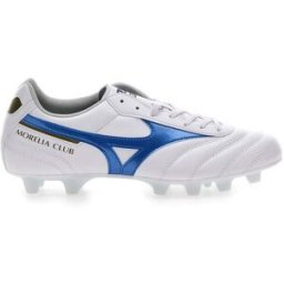 Scarpe per Calcio in Terreni Erbosi Bianche e Blu MIZUNO MORELIA II CLUB 44