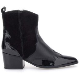 Stivaletti Texani Neri In Vera Pelle PITTARELLO GLAM 54265 39