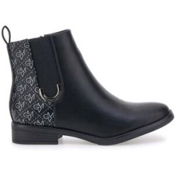 GMV Stivaletti neri con fantasia posteriore GIAN MARCO VENTURI TR0324 38