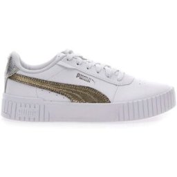 Sneakers Bianche Casula con Lacci Puma Carina 2.0 Mettalic Shine 38