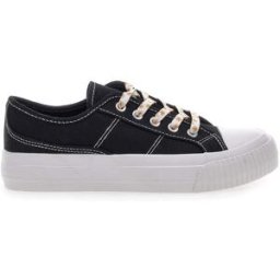 Sneakers in Tela Nere con Lacci Me & Me 1878 37
