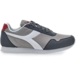 Sneakers Grigie con Fregio Bianco Diadora Simple Run 42½