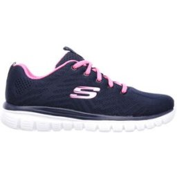 Sneakers Navy Con Pianta Larga Skechers Graceful Get Connected 37