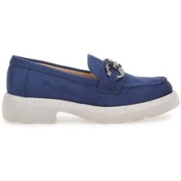Mocassino Blu Scamosciato Le Havre Paris 2300513 38