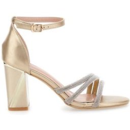 Sandali Oro con Tacco Le Havre Paris 233 38