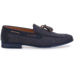 PITTARELLO Mocassino Blu In Vera Pelle Made In Italy da Uomo Sevenoaks 195 41
