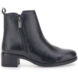 Stivaletti Neri con Tomaia in Pelle PRIMA RIGA SF1202 38