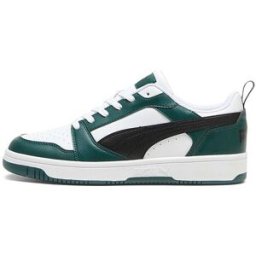 Sneakers Nere Bianche e Verdi Puma Rebound V6 Low 43