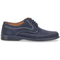 Scarpe Stringate Vera Pelle Blu Longford 2 45