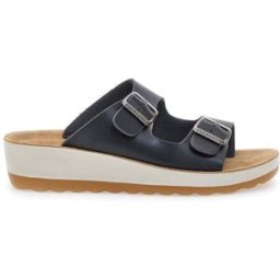 Ciabatte Nere Con Fibbie Fly Flot 42642 39