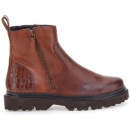 BUGATTI Stivaletti marroni alla caviglia con cerniera BAGATT D31AOG354000 40