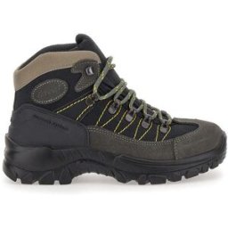 Scarponcino da Trekking Antracite In Pelle Scamosciata Grisport 913342 38