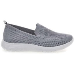 Sneakers Slip On Grigie in Tessuto Me & Me 06 38
