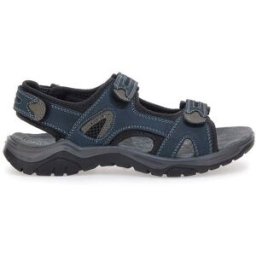 Sandali Blu In Vera Pelle Da Uomo Fly Dinamic 07 43