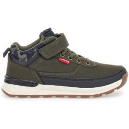 Sneakers Khaki Mid-Cut con Velcro Levi's Ascot Refresh 30