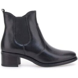 Stivaletti Neri Chelsea in Vera Pelle con Cerniera Pittarello Class 5135 38