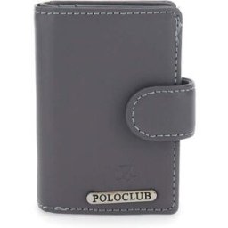 Porta Carte Grigio Con Schermatura Anti-Smagnetizzazione Card 20 Polo Club --