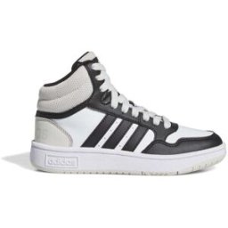 Sneakers bianche alte con lacci Adidas HOOPS 3.0 MID K 38⅔