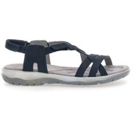 Sandali Blu Con Sottopiede in Vera Pelle Fly Dinamic 65 37