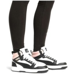 Sneakers Alte Bianche e Nere PUMA REBOUND V6 39