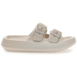 Ciabatte Slide Off White Con Fibbie 2t2l 02 36
