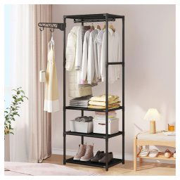 Trade Shop - Organizer 3 Ripiani Scaffali Libreria Multiuso Organizzatore Casa Camera Armadio Negozio -