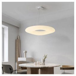 Trade Shop - Lampadario A Sospensione Nordico Per Soggiorno Camera A Forma Di Anello Decorativo -